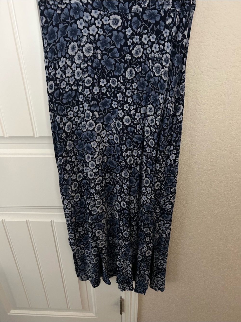 Rabbit Rabbit Rabbit Navy and Light Blue Floral Tank Dress - Picture 2 of 5